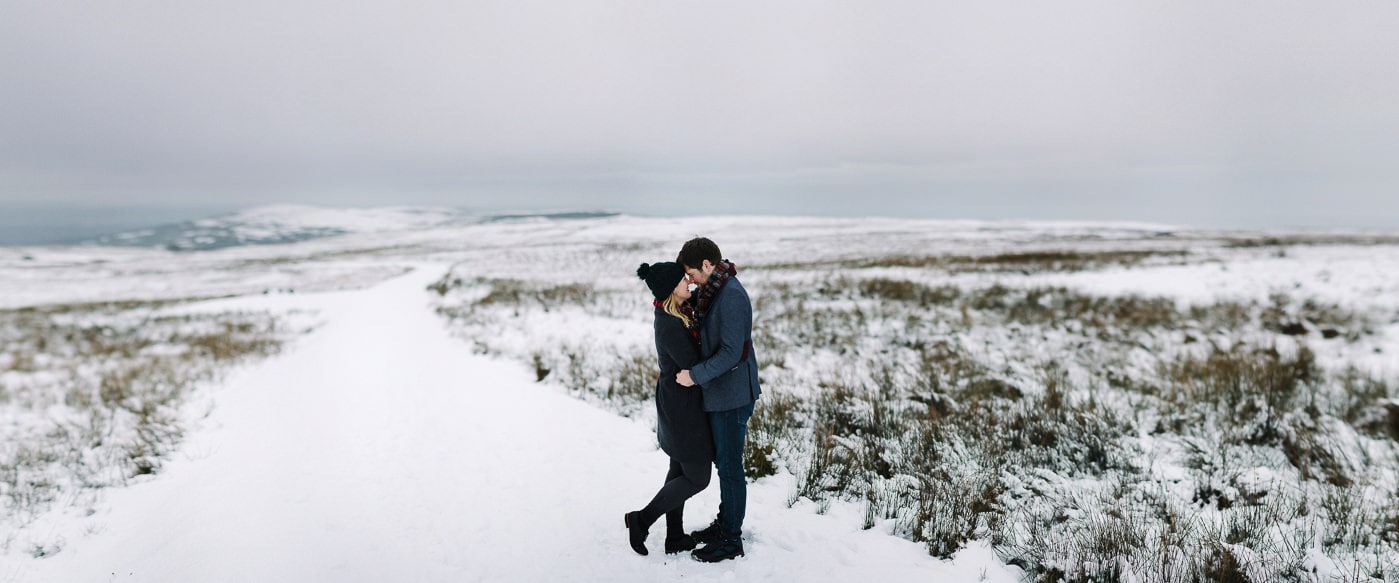 Cian & Laura // Divis Mountain Engagement Photographer