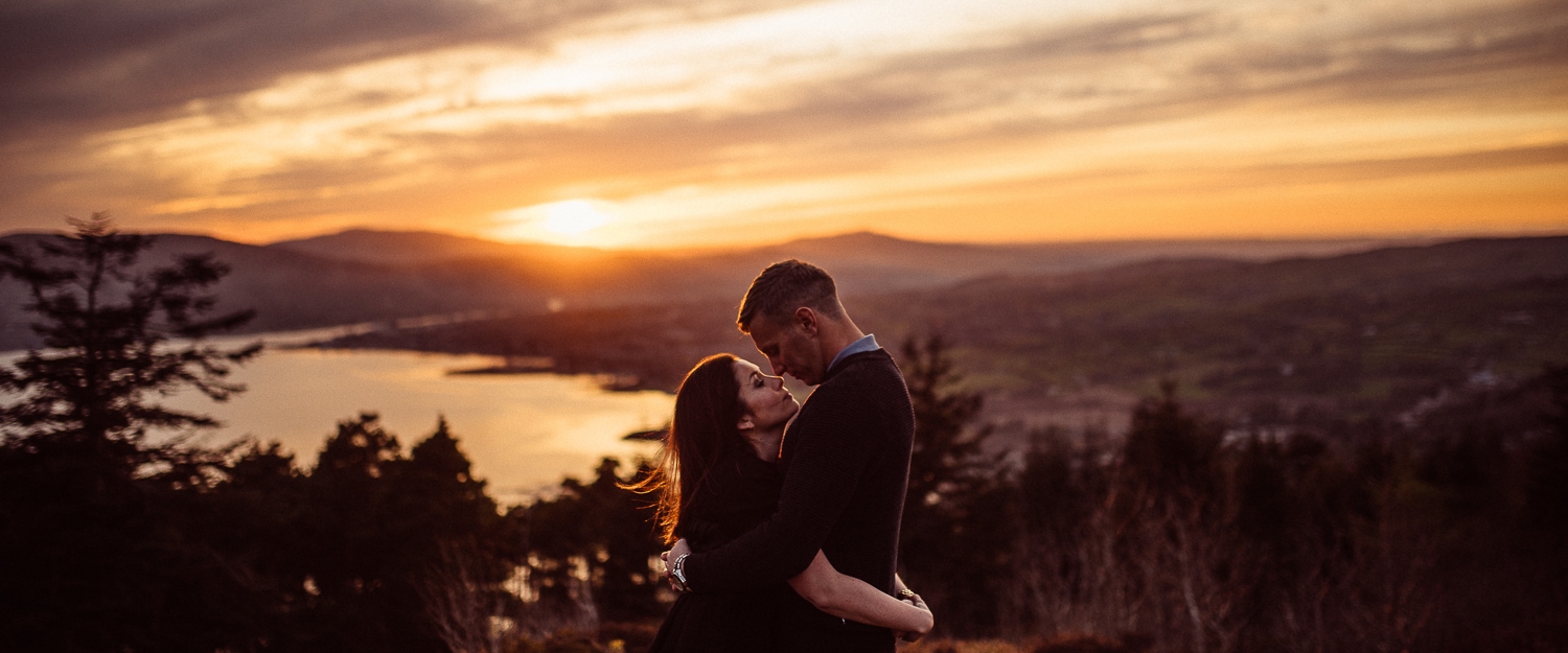 Paddy & Cat // Rostrevor Mountain Engagement