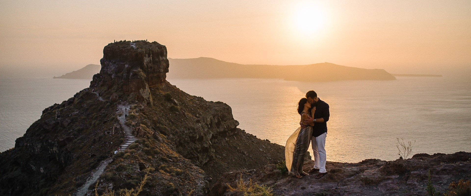 Jeremy & Ann // Santorini Engagement Photography