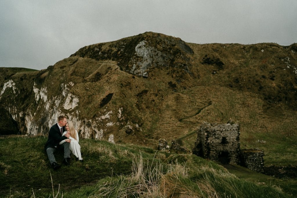 Kinbane Castle elopement Ireland elopements