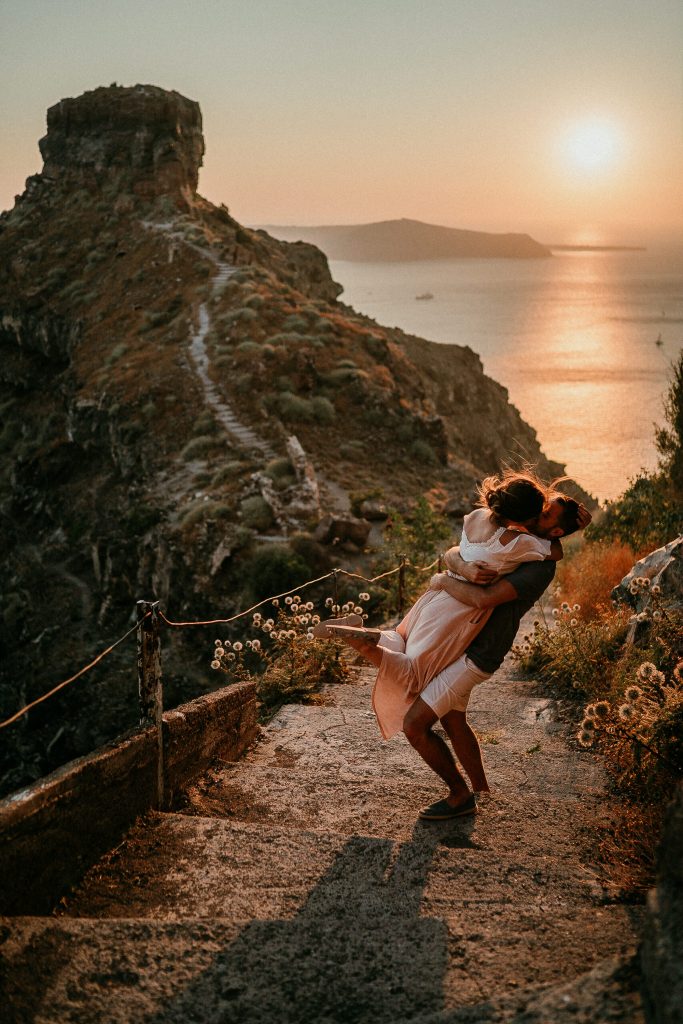 Santorini Pre Wedding Shoot