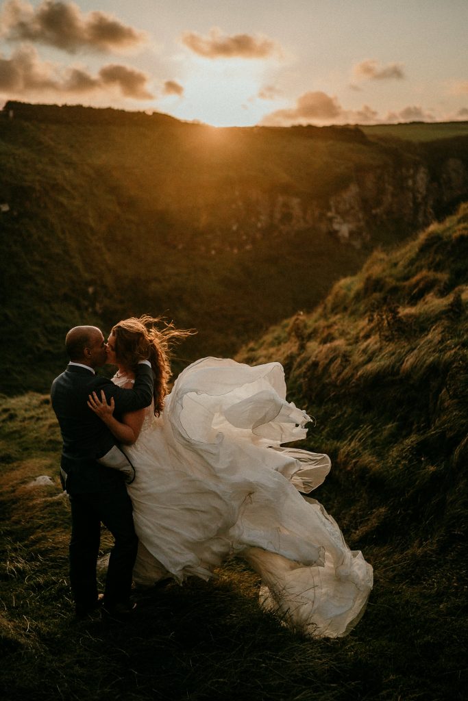 Northern Ireland anniversary session elopement photographer