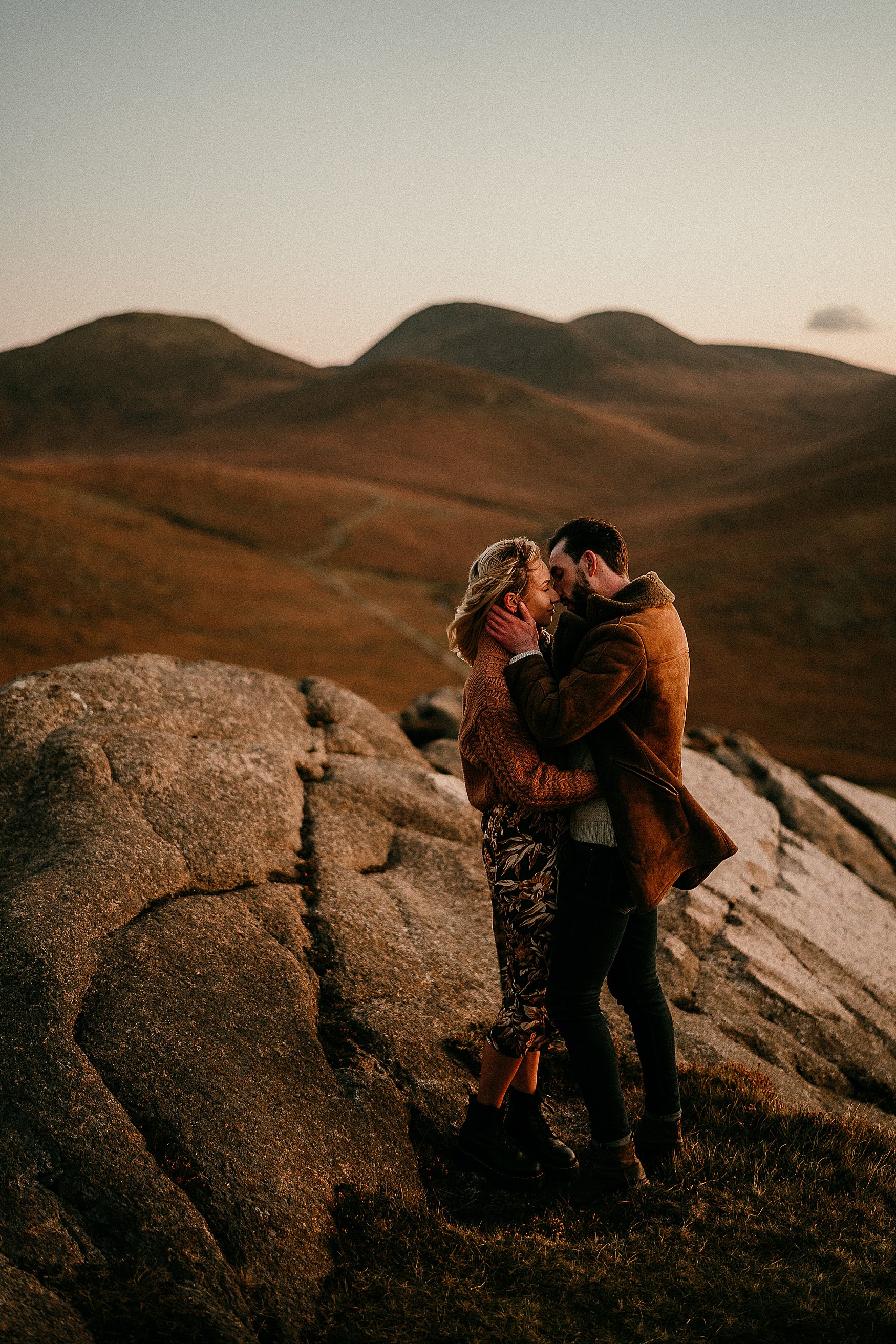 Mourne Mountains Adventure Session Ireland elopements