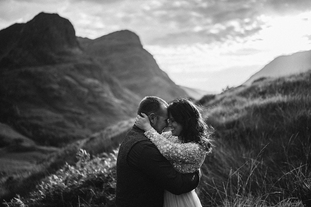 Glencoe elopement. Scotland elopements. Adventure elopement in the Glencoe Mountains. Elopement in Glen Coe