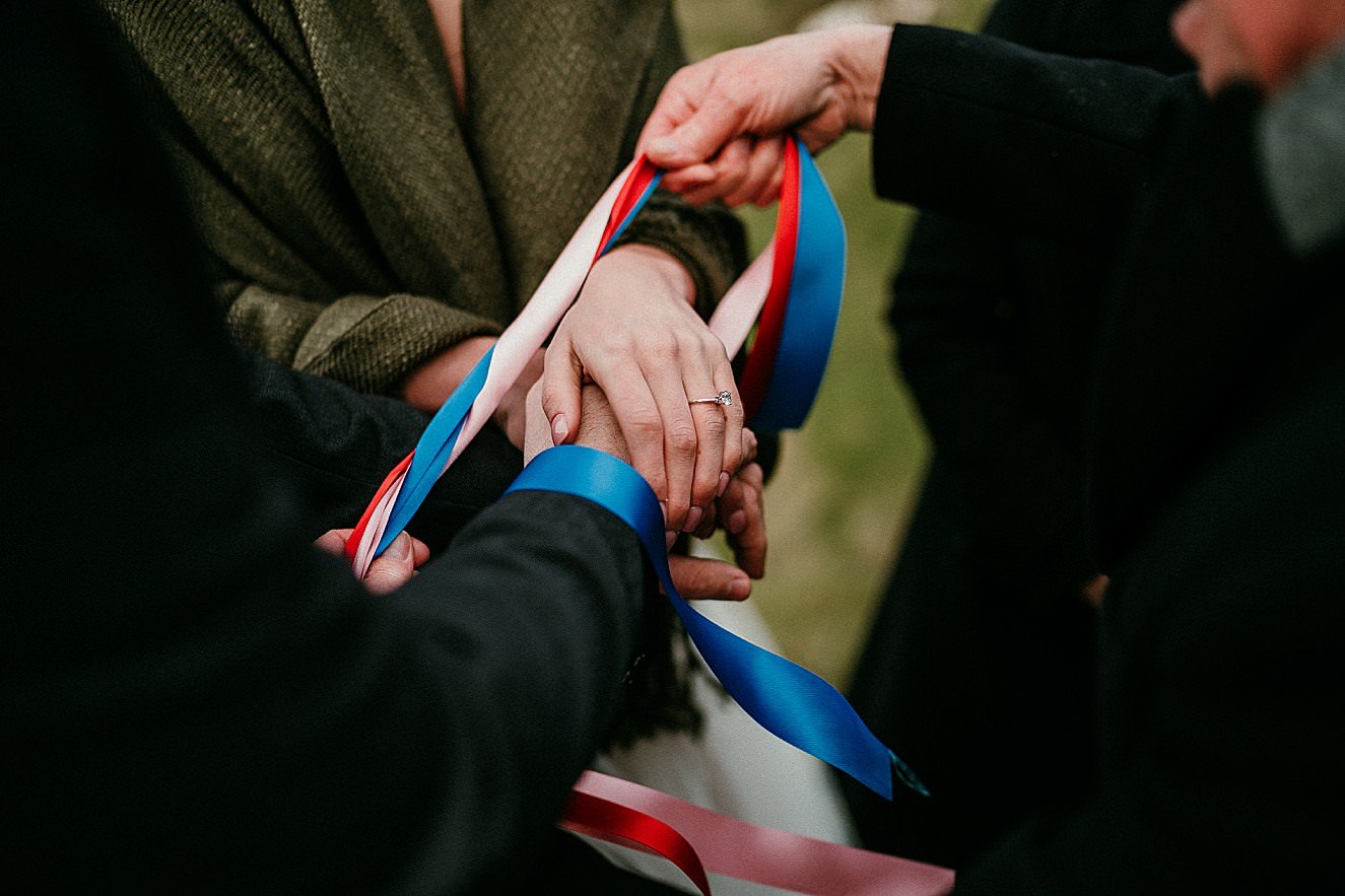 elopement ceremony ideas, irish elopements often include hand-fasting, an ancient celtic tradition where the couples hands are bound with ribbons or cords.